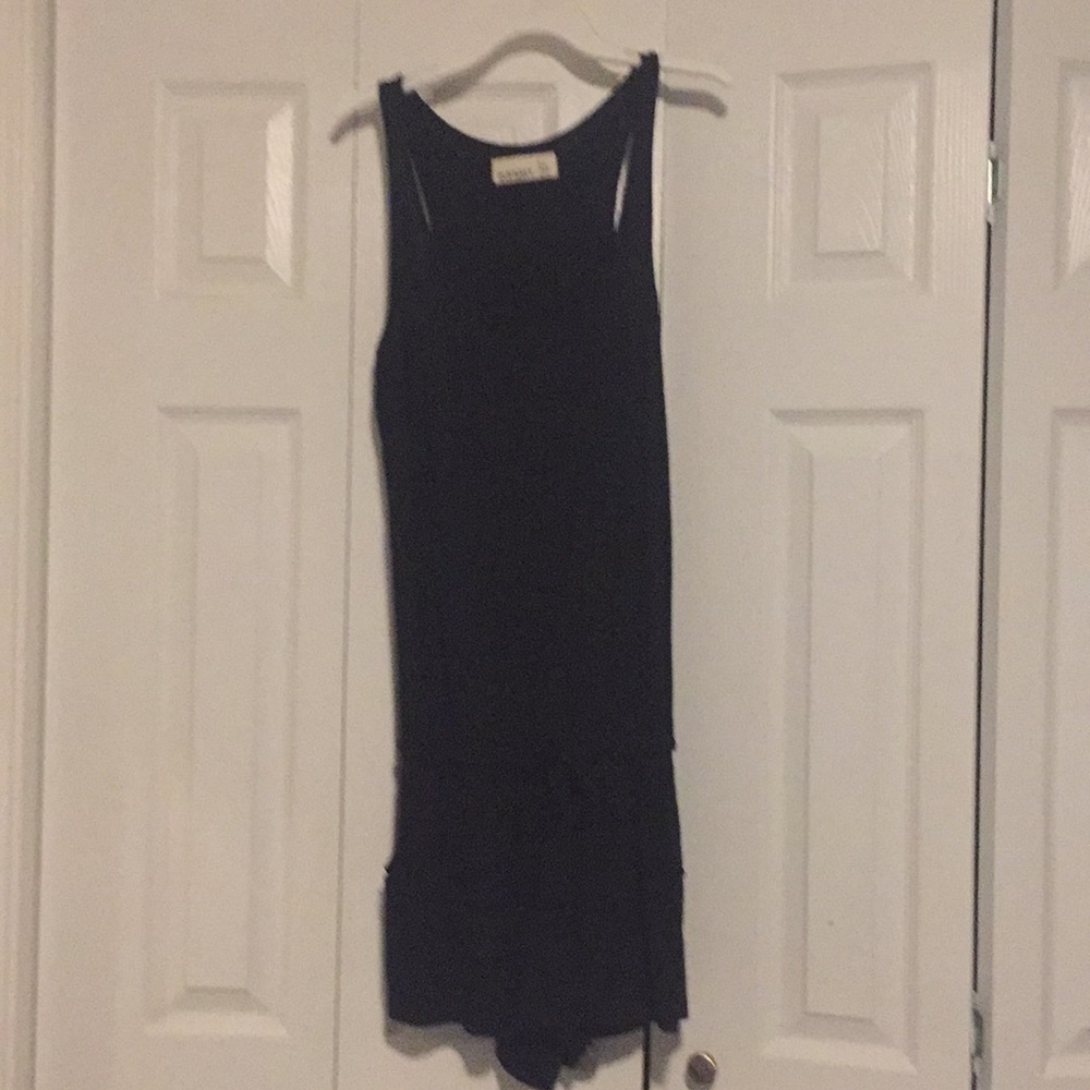 Sleeveless romper